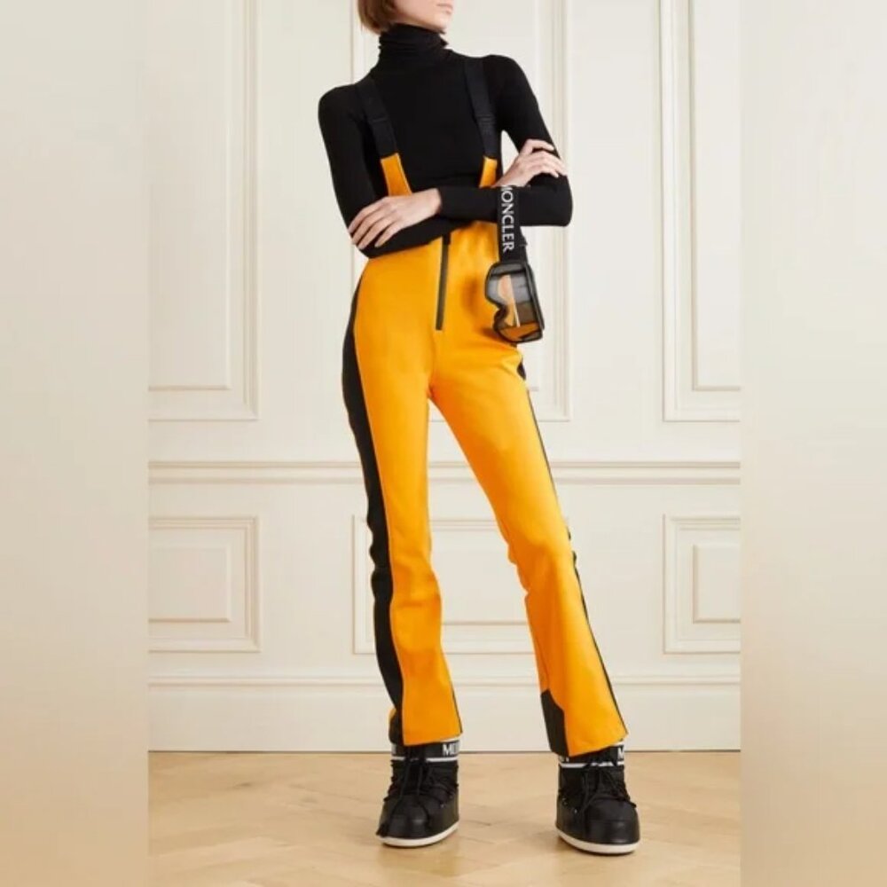 Mackage Gia Fitted Ski Pants with Suspenders Bib XL